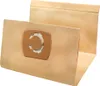 Two brown paper vacuum cleaner bags are shown against a white background. Produktbild-Vorschau