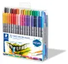 STAEDTLER 3200 Doppelfasermaler Etui mit 72 Farben Produktbild-Vorschau 2