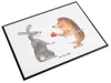 Mr. & Mrs. Panda schreibtischunterlage Hase Igel - Weiß - Produktbild-Vorschau 3