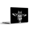 MuchoWow® Laptop Aufkleber Sticker Cover Giraffe - Porträt Produktbild-Vorschau 1