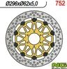 Ng Bremsscheibe Vorne Für Honda Xl 1000V '99-'03, Vfr 800 Produktbild-Vorschau 1