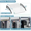 YARDIN 150 x 100 cm Stříška pro zastřešení vchodových Náhled obrázku produktu 3