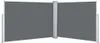 vidaXL Tenda laterale estensibile antracite 100 x 1000 cm Anteprima dell’immagine prodotto 1