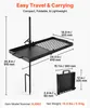 Gril rotatif VEVOR pour feu de camp, avec grille de 61 cm, Voir les images du produit 2