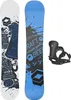 FTWO Set Snowboard TNT Blau 143cm mit Pipe Bindung M Produktbild-Vorschau 1