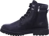 A studio shot of a single black boot. Produktbild-Vorschau