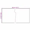 Balkónová zástena čierna 300x100 cm polyratan Náhľad obrázku produktu 8