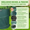TTL GARDEN 3×160L Pop Up Gartensack Deluxe – 3er Set 160L Produktbild-Vorschau 4
