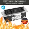Aluminium Versenkte Einbausteckdose, 3500W/16A, 2 Fach Produktbild-Vorschau 3