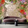 Muralo Vlies Fototapete ORNAMENTE gotischer Stil Blumen Produktbild-Vorschau 4
