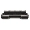A sectional sofa is shown from the front against a white background. Produktbild-Vorschau