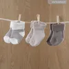 LaLoona babysokken set (0-3 maanden) - Grijs - Lang Productafbeelding-voorbeeld 16