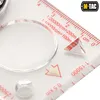 A close-up view of a map compass with various measurement scales and markings. Produktbild-Vorschau