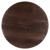 Livingfurn Salontafel Salvator Walnoot Ø80cm Mangohout Rond Productafbeelding-voorbeeld 4