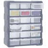 vidaXL Organizer z wieloma szufladami 18 szuflad 38x16x47 Podgląd zdjęcia produktu 2