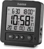 Hama Digitaler Funkwecker Rhodos, LCD, Schwarz (00185895) Produktbild-Vorschau 1