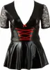 Cottelli Collectie - Jurk, zwart, maat: 2XL Productafbeelding-voorbeeld 1