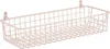 A pink wire basket mounted on a white background. Produktbild-Vorschau