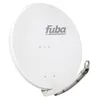 A white satellite dish with the Fuba logo is shown against a white background. Produktbild-Vorschau