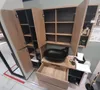 Badmöbel DEVON-S 100 cm mit Aufsatzwaschbecken EICHE-GRAU Produktbild-Vorschau 9