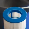 A close-up view of the top of a pool filter cartridge. Produktbild-Vorschau