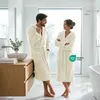 etérea Kuschelfleece Bademantel mit Kapuze – Morgenmantel Produktbild-Vorschau 2