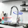 AICA Spültischarmatur Ausziehbar Säulenbrause Wasserhahn Produktbild-Vorschau 4