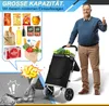 Składany wózek na zakupy Jopassy - Wodoodporna torba na Podgląd zdjęcia produktu 4