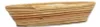 Ovaler Brotbackkorb aus Weide, 33x14x7 cm, atmungsaktiv, Produktbild-Vorschau 2