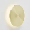 LED Wandlampe - glamouröses Design - Ø15cm - Messingfarben Produktbild-Vorschau 2