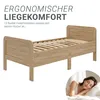 Homestyle4u Lattenrost 90x200 cm Lattenrahmen 13 Latten Produktbild-Vorschau 3