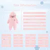 Dojčenská zimná kombinéza Bear Outfit Novorodenecký kabátik Náhľad obrázku produktu 6