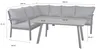 LC Garden »Bondino« Dining Speiseloungeset inkl. Esstisch Produktbild-Vorschau 3