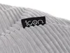 icon Bean Bag Dalton ze stołkiem, szary, sznurek, duży, Podgląd zdjęcia produktu 6