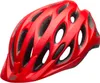 Barva cyklistické přilby Bell Tracker: červená Náhled obrázku produktu 5
