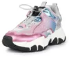 Buffalo Pyra One - Pink / Blue Metallic Synthetik : 39 : Produktbild-Vorschau 7