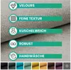 novely® RICKERT - Samtweicher Velours Polsterstoff mit Produktbild-Vorschau 2
