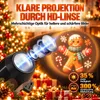 Weihnachts Projektor LED 5D, 10-teiliges Set mit USB, 360° Produktbild-Vorschau 6