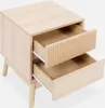 sweeek - Nachttisch mit zwei Schubladen - Helles Holz Produktbild-Vorschau 5