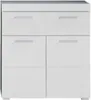 A white cabinet with two drawers on top and two cabinet doors below. Anteprima dell’immagine prodotto