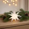 Weihnachtsstern Stern Deko Weihnachtsbeleuchtung Batterie Produktbild-Vorschau 3