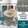 Pravá kožešina Audrey Fluffy Sheepskin Premium Quality Grey Náhled obrázku produktu 6