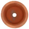 Terracotta Blumentopf im Landhausstil mit Ablaufloch Ø 9 Produktbild-Vorschau 5