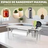 bremermann Étagère de cuisine avec porte-rouleau et Voir les images du produit 2