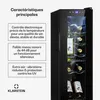 Klarstein Cave a Vin sur Pieds, Caves à Vin de 32L avec une Voir les images du produit 2