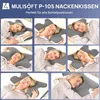 MULISOFT Nackenkissen Memory Foam Kissen, Ergonomisches Produktbild-Vorschau 4