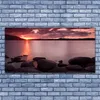 Glasbilder 140x70 Wandbild Druck auf Glas Meer Steine Produktbild-Vorschau 2
