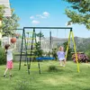 Outsunny Kinderschaukel-Set, 4 in 1 Schaukelgerüst Produktbild-Vorschau 9