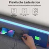 Postel HOMCOM 140 × 200 cm s roštem, konektory USB-A a Náhled obrázku produktu 6