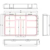 InLine Kleinteilebox, 9 Fächer, Abmessungen: 290x185x45mm, Produktbild-Vorschau 3